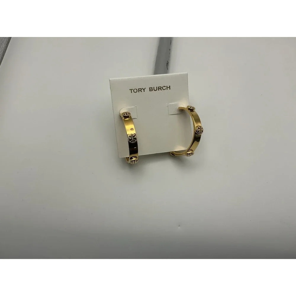 Tory Burch Miller Stud Earrings - Gold (11165518)